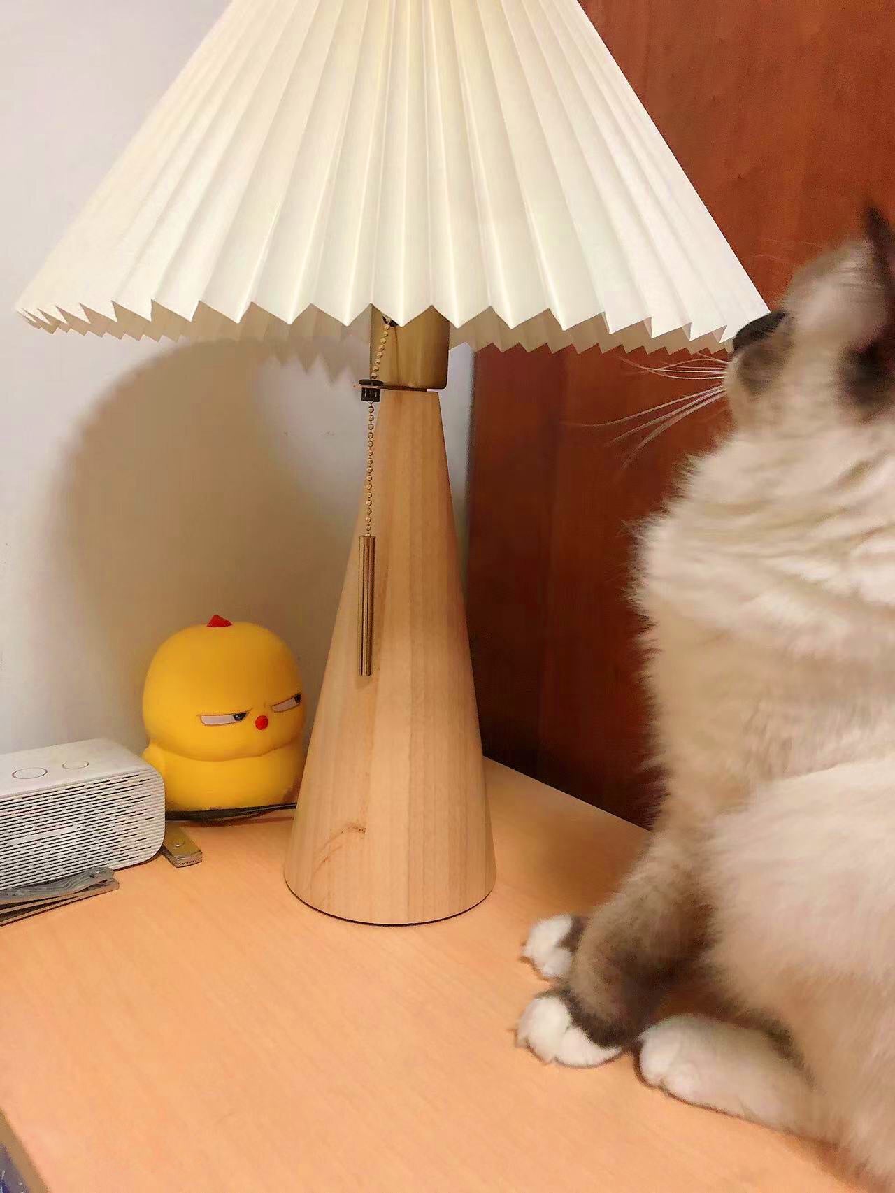 Norvo | AntiqueRadiance – Elegant Tre og Metall Bordlampe