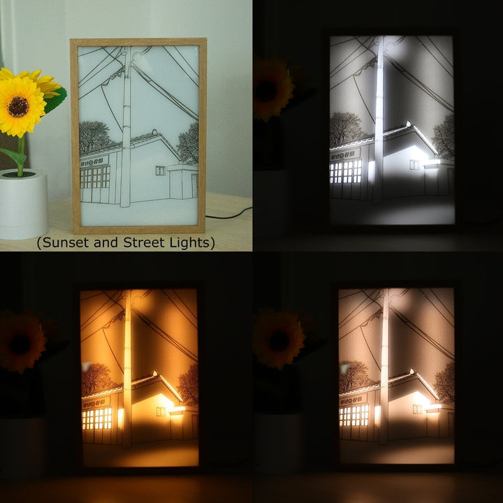 Norvo | Kreativ DIY Sollys Maleri Nattlampe