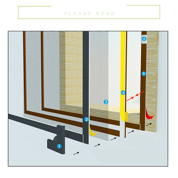 Norvo | Gjør-det-selv-vindu med magnetisk skjerm