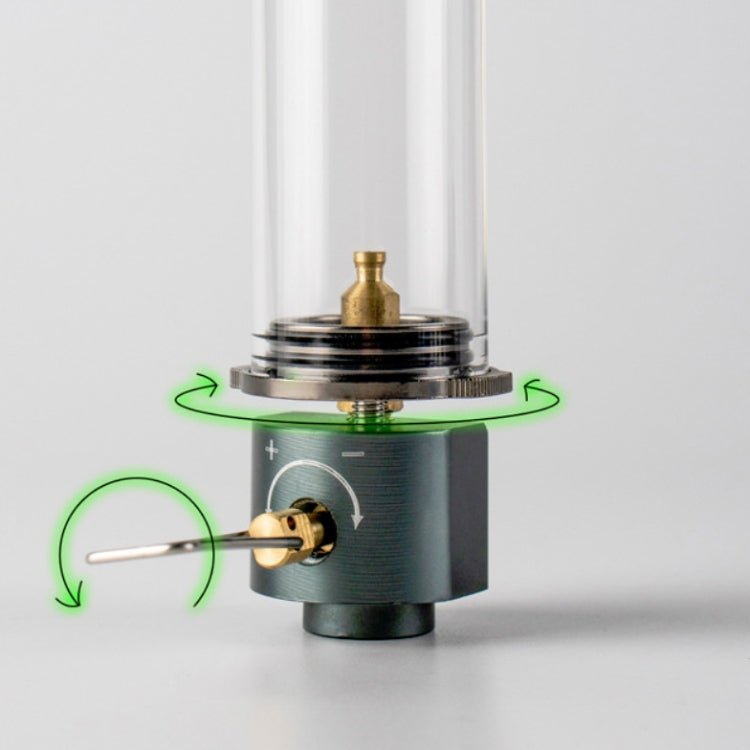 Norvo | BRS-55 Utendørs Campingbelysning Mini Damplys Telt Gass Løs Stearinlys