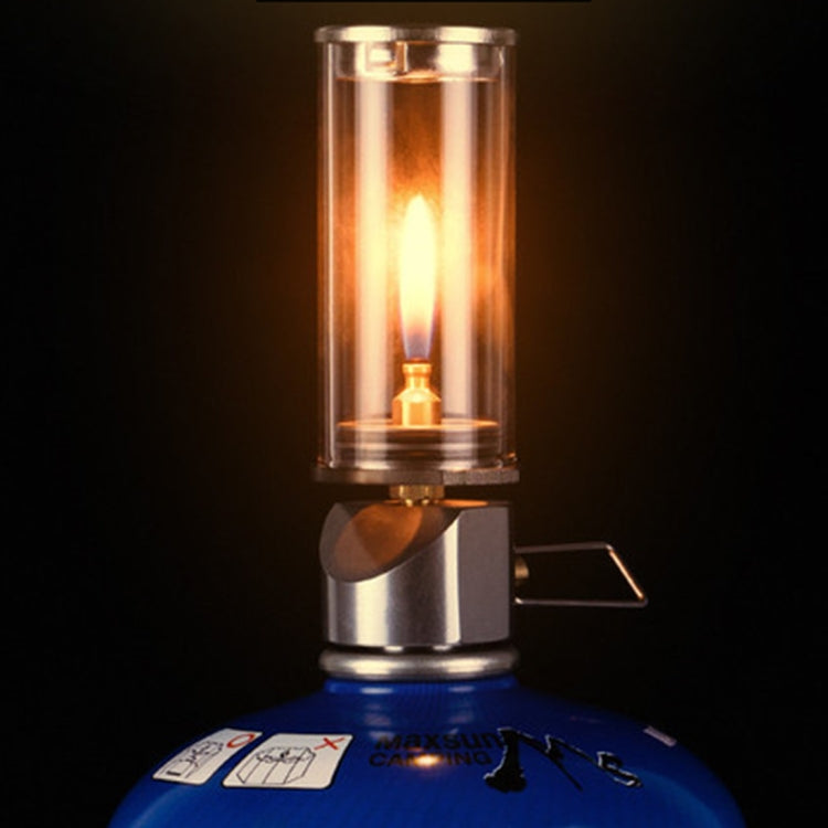 Norvo | BRS-55 Utendørs Campingbelysning Mini Damplys Telt Gass Løs Stearinlys