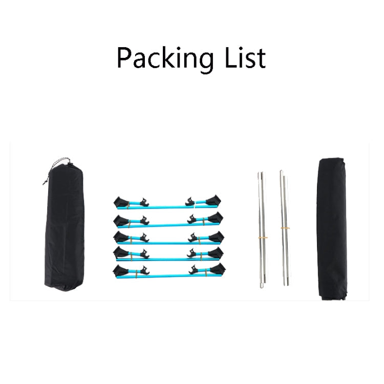 Norvo | CLS Utendørs Lett Sammenleggbar Seng Camping Enkel Fritidsseng (Khaki)