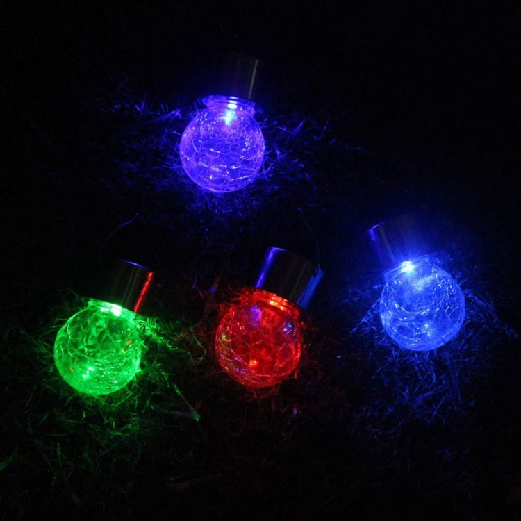 Norvo | 12 PCS Snap Ball Solar Chandelier Utendørs Hage Gårdsplass Ferie Dekorativ Lys med Klemme (Varm Hvit Lys)