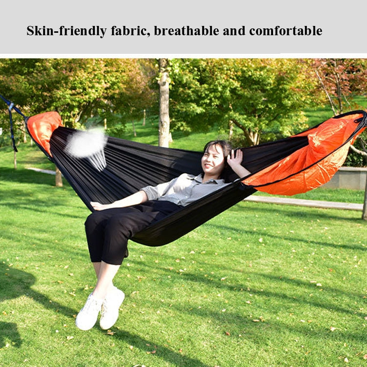 Norvo | Strut-Mosquito-net-hammock Diamond-Sunshade-Set Outdoor Camping Automatic Quick-Open Anti-Mosquito-net-Hammock-Set (Hæralm Green)