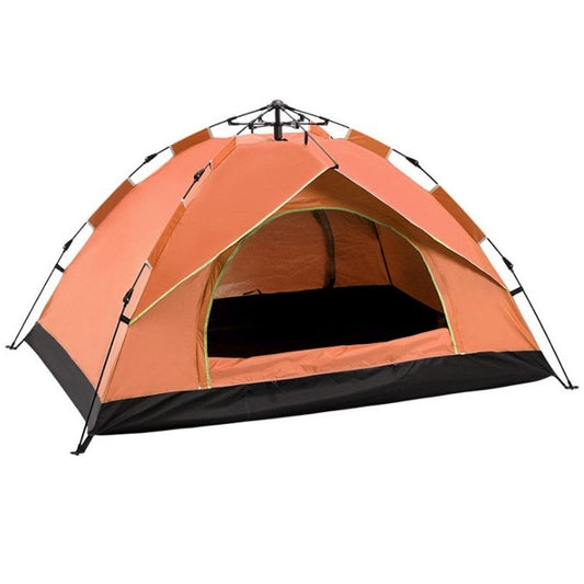 Norvo | TC-014 Utendørs Strand Reise Camping Automatisk Vår Multi-Person Telt For 2 Personer (Oransje)