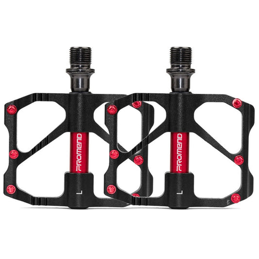 Norvo | 1 par PROMEND terrengsykkel racing sykkel aluminium pedaler (PD-R87 svart)