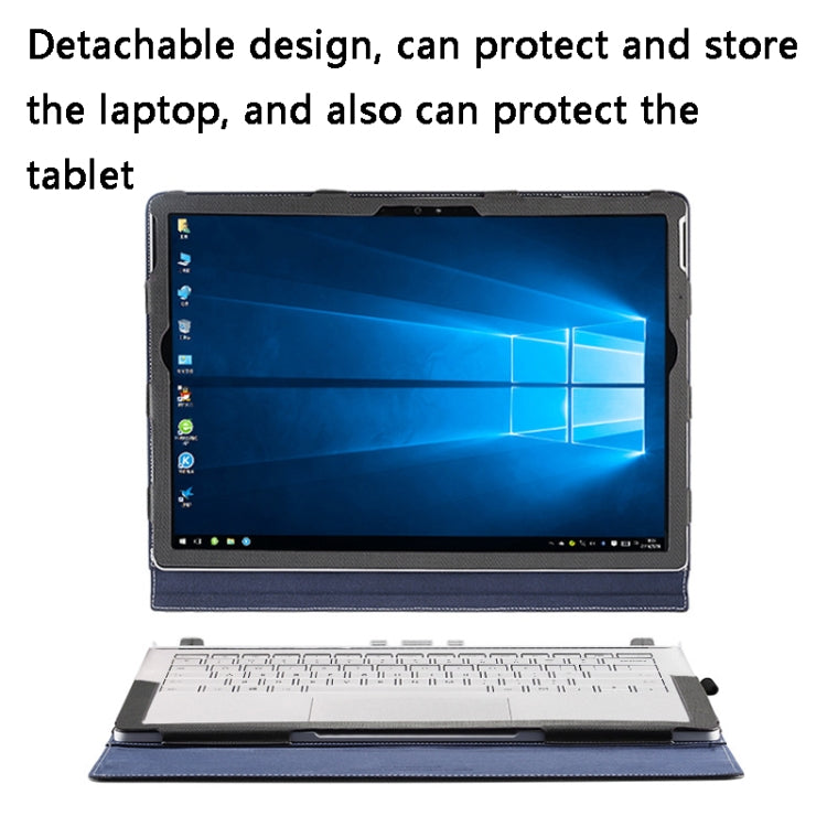 Norvo | PU Lær Bæreveske for Microsoft Surface Book 2 15 Tommer (Gentleman Grå)