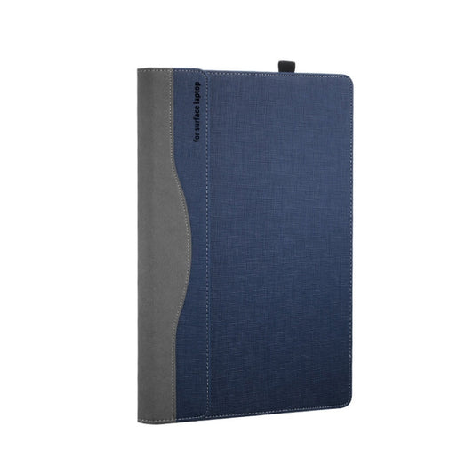 Norvo | 13,5 tommers multifunksjonell PU-læremappe for Microsoft Surface Laptop 1/2/3/4 (Blå)