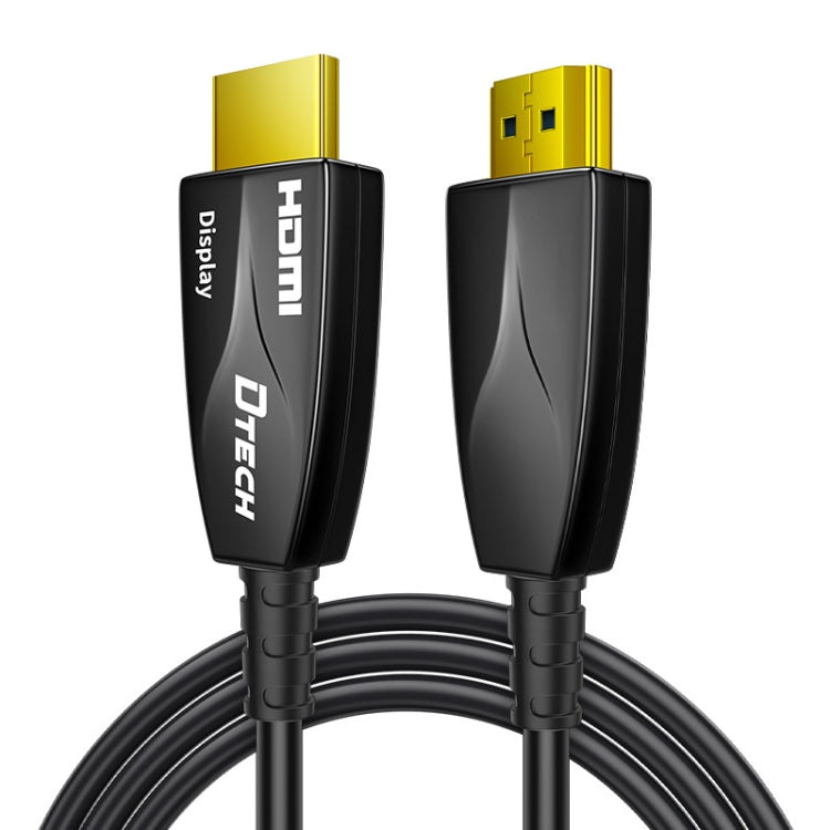 Norvo | DTECH HDMI 2.0 Versjon Fiber Optisk Kabel 4K 60Hz Storskjerm TV Ingeniørkablering, Lengde: 10m