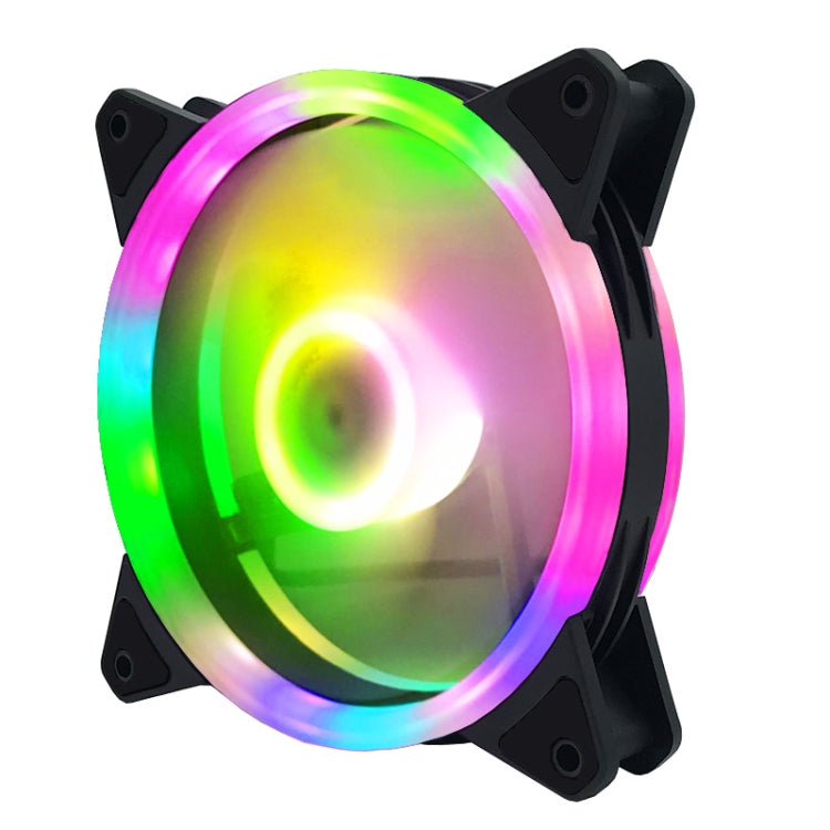 Norvo | Datamaskin CPU RGB glødende radiator 8 vifter + fjernkontroll