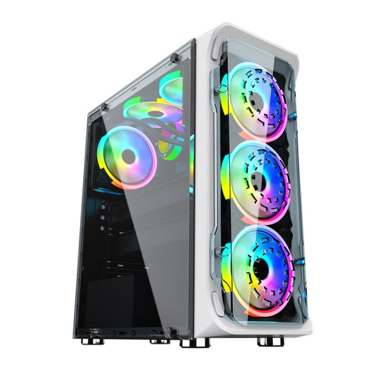 Norvo | Datamaskin CPU RGB glødende radiator 8 vifter + fjernkontroll