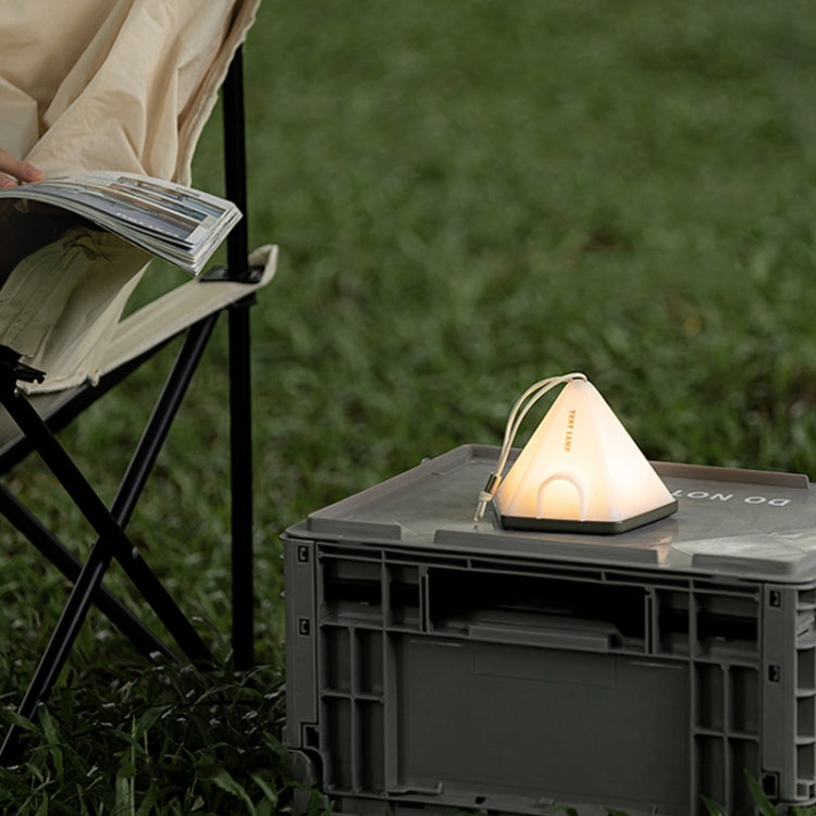 ZAY-L05 Teltform USB-lading Timer Nattlys Vill Camping Atmosfære Lys (Grønn)
