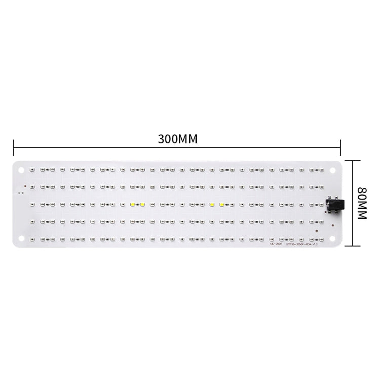 Norvo | 4 hoder 12V Full Spectrum Rød og Blå Lys Panel Plantevekstlampe Frøplante Fylllys (EU-plugg)