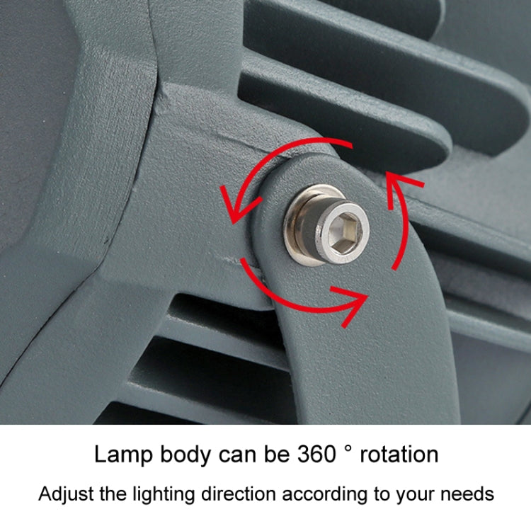 Norvo | COB LED Ute Flomlys – Vanntett Justerbart Spotlight for Hager, Reklametavler & Utendørs Belysning (7 Farger, 20W)