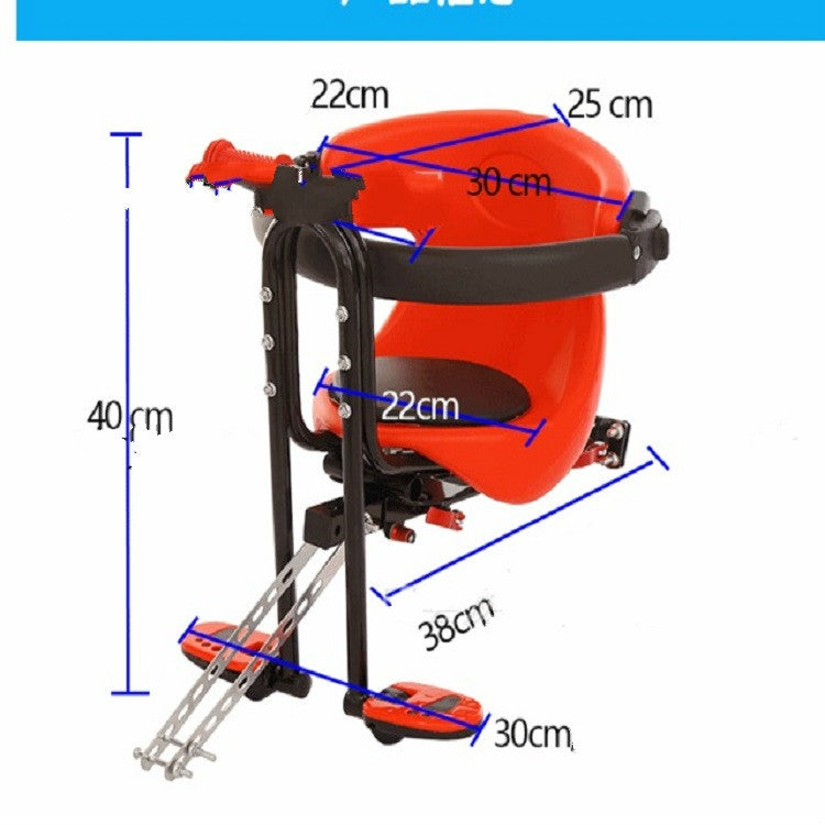 Norvo | Fullt lukket sykkelsete foran for barn (Grønn)