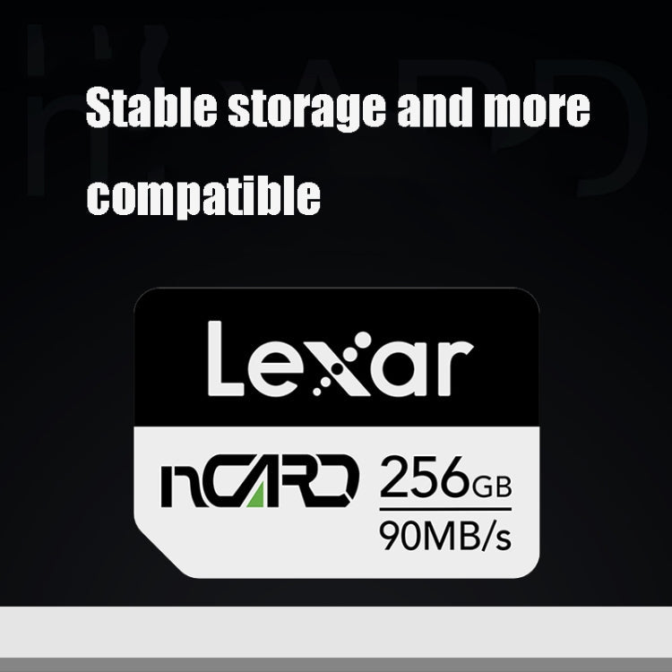 Norvo | Lexar nCARD 256GB minnekort mobiltelefonutvidelse NM-kort