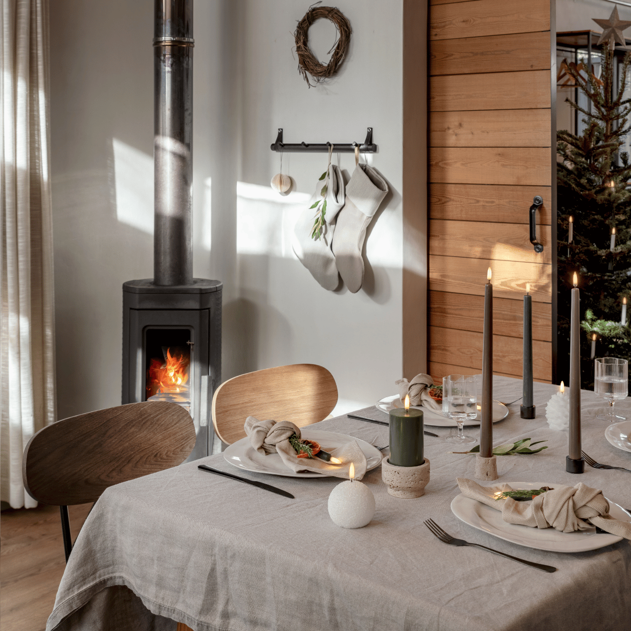 Norvo | WinterShine – Elegant LED Lys i Snøglobe Design