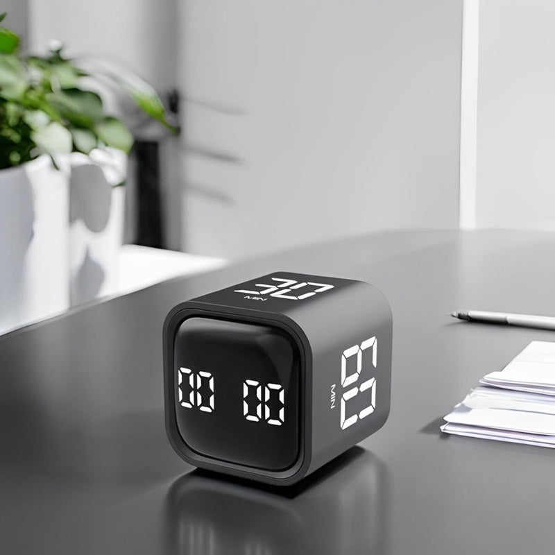 Norvo | Smart Cube Timer med tyngdekraftsensor og LED-skjerm