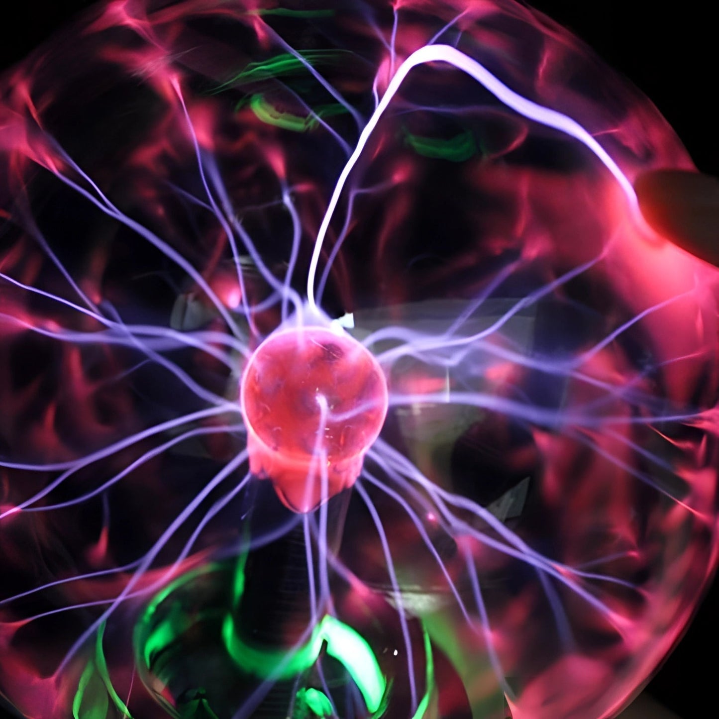 Norvo | Plasma Globe Light | Interaktiv Berøring- Aktivert LED Kule for Hjemmedekorasjon & Vitenskapelige Eksperimenter