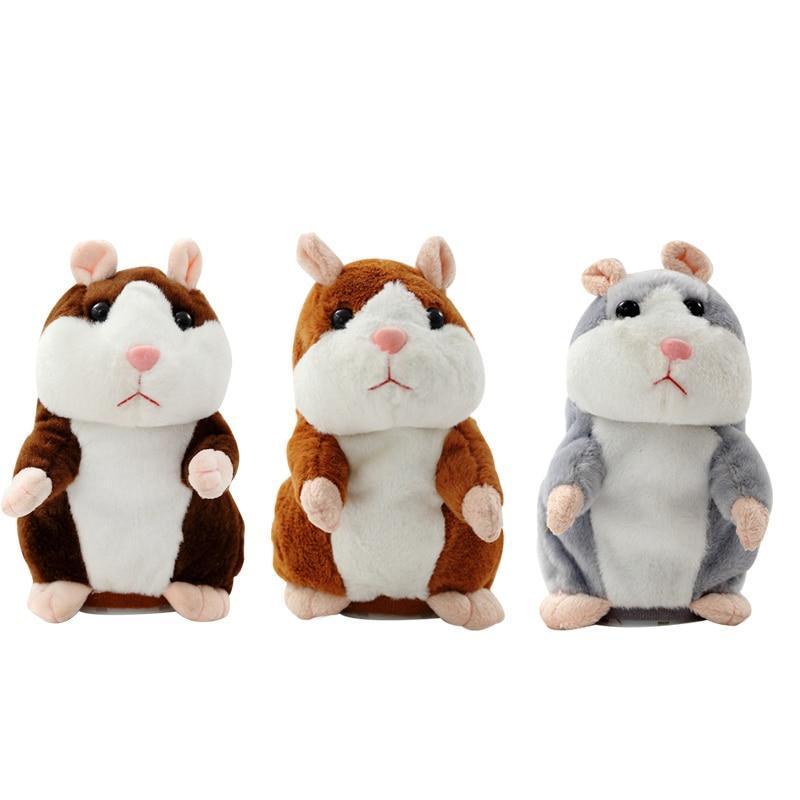 Norvo | #1 Beste Snakkende hamster Kjeftende Gjentakende Søt Plush Leketøy Julegave