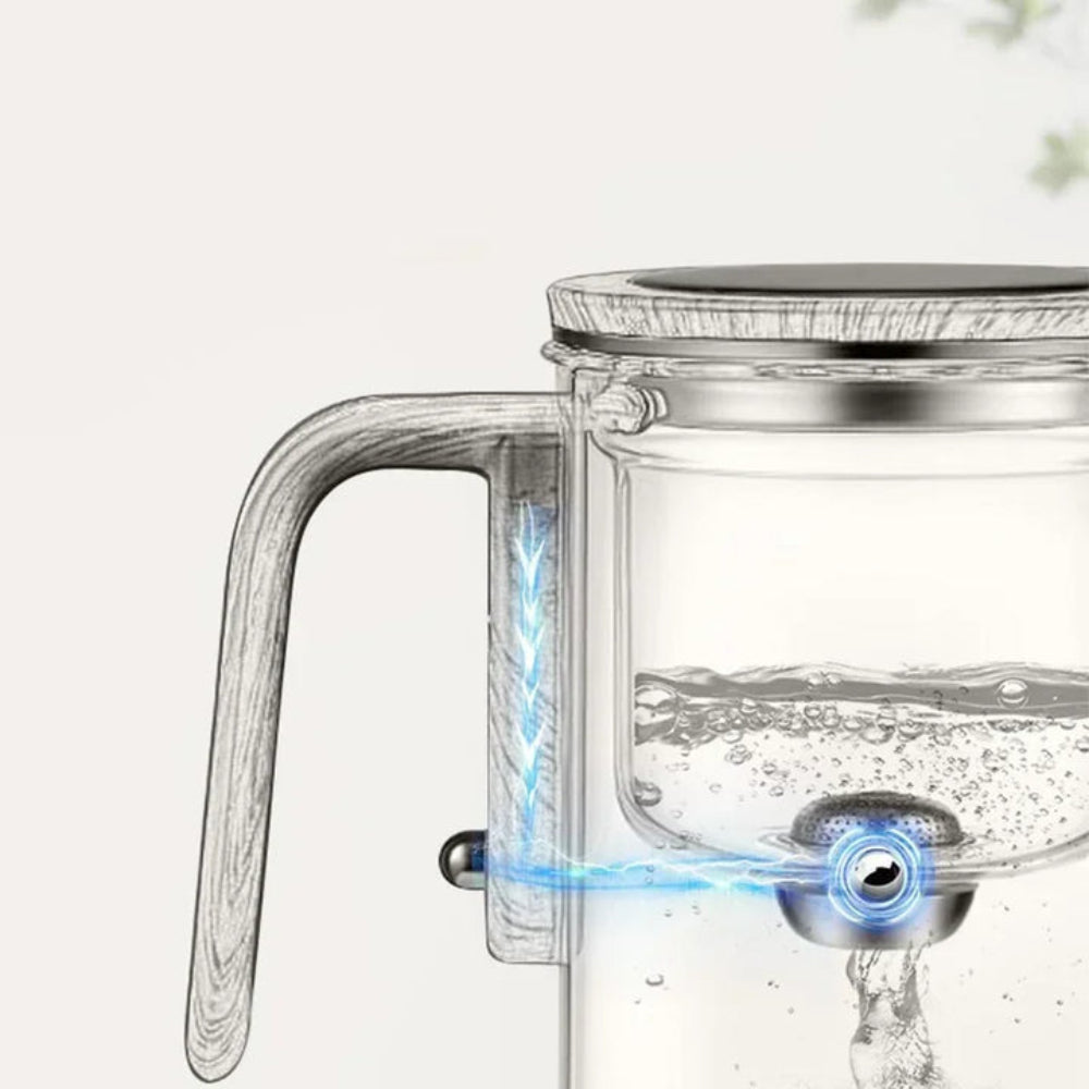 Norvo | Clarity Glass Teapot med innebygd infuser – varmebestandig tebrygger for løs te