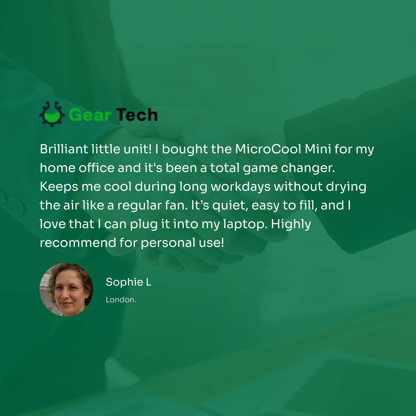 Norvo | MicroCool Mini Luftkondisjoneringsapparat Bærbar Fordampende Sumpkjøler med 1000ml Vannbeholder