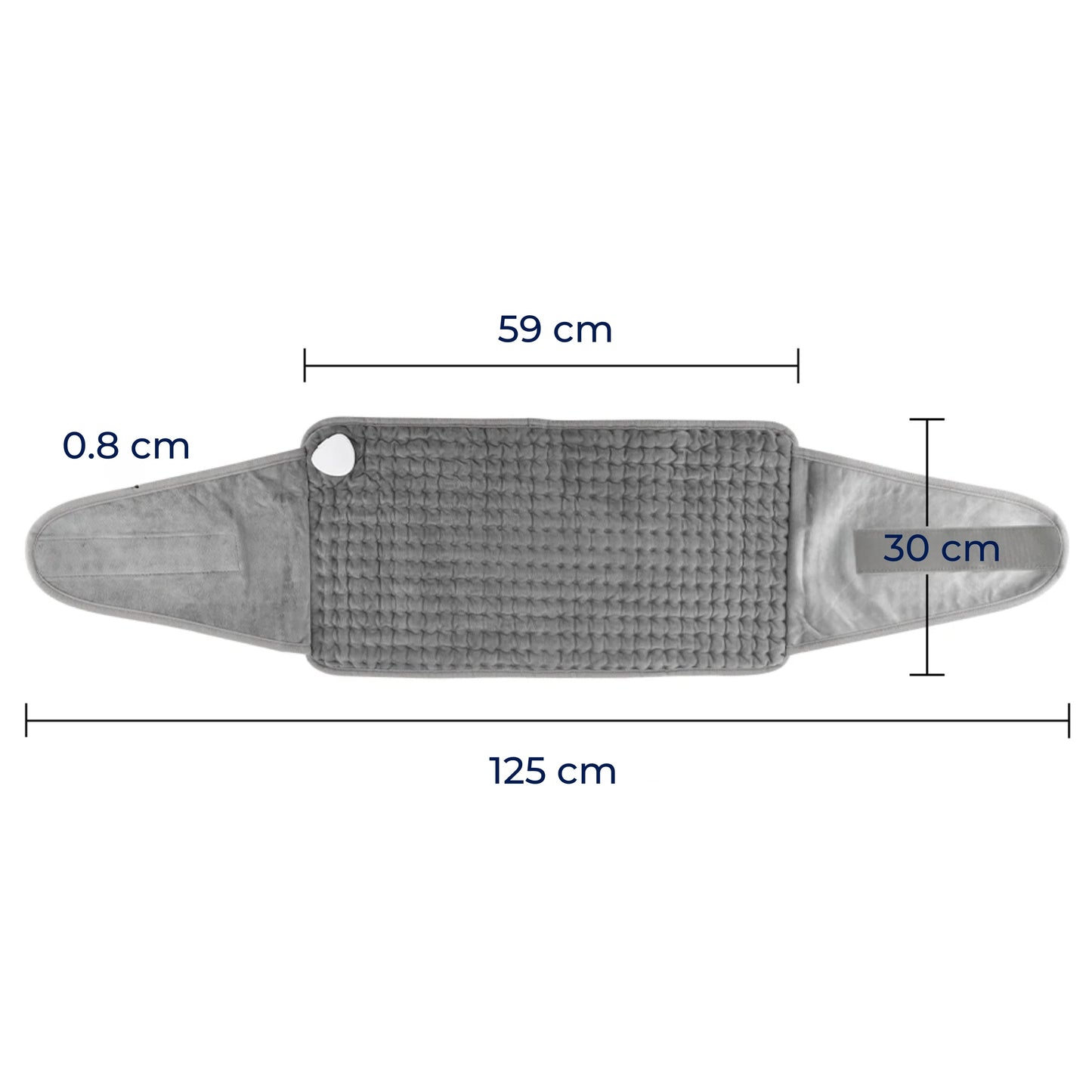 Norvo | Bærbare oppvarmede puter for ryggsmerter, muskel- og leddsmerter – Justerbar varme for kramper og stress