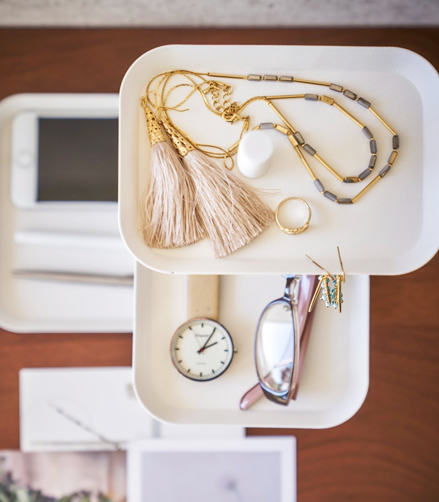 Norvo | Tre-lags tilbehørsfat - Stål