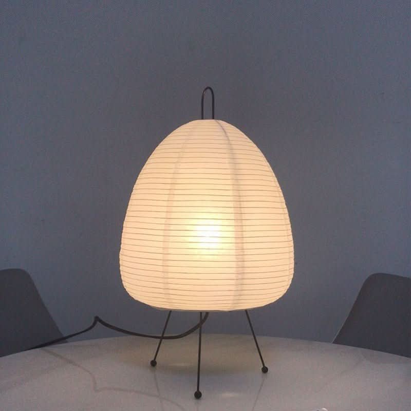 Norvo | Elegant bordlampe laget av rispapir i japansk design