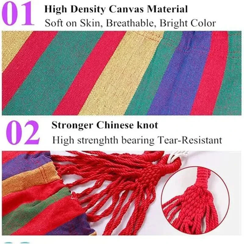 Norvo | Bærbar lerrets hengestol for innendørs og utendørs