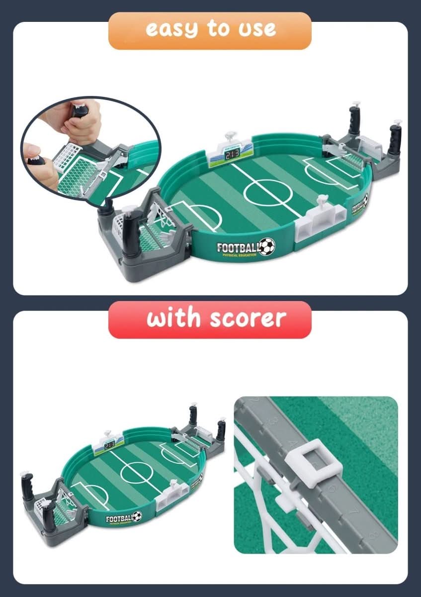 Norvo | Bærbart bordfotballspill for 2 spillere