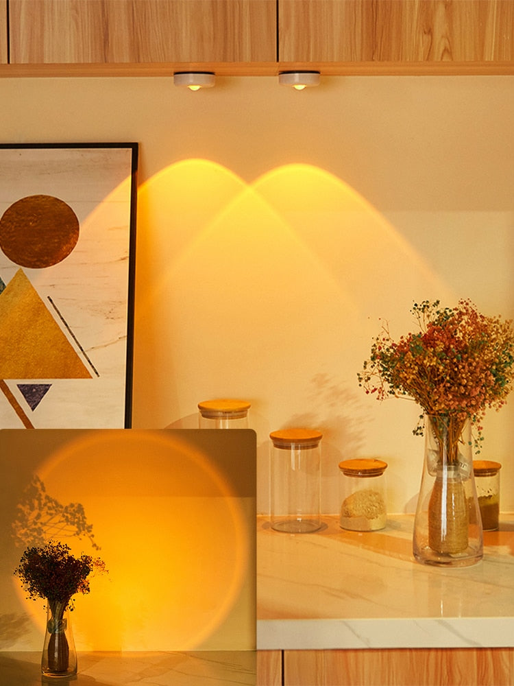 Norvo | Sunset Vakker Skyline LED Lysprojektor