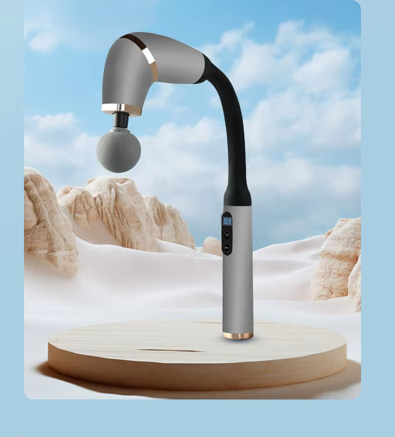 Fascia massage gun USB rechargeable | Massage device for back and muscles