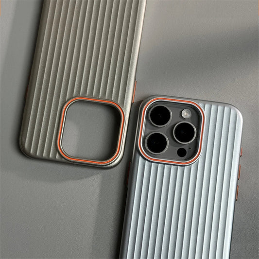 Norvo | Ultrafin korrugert matte sjokksikker etui for iPhone