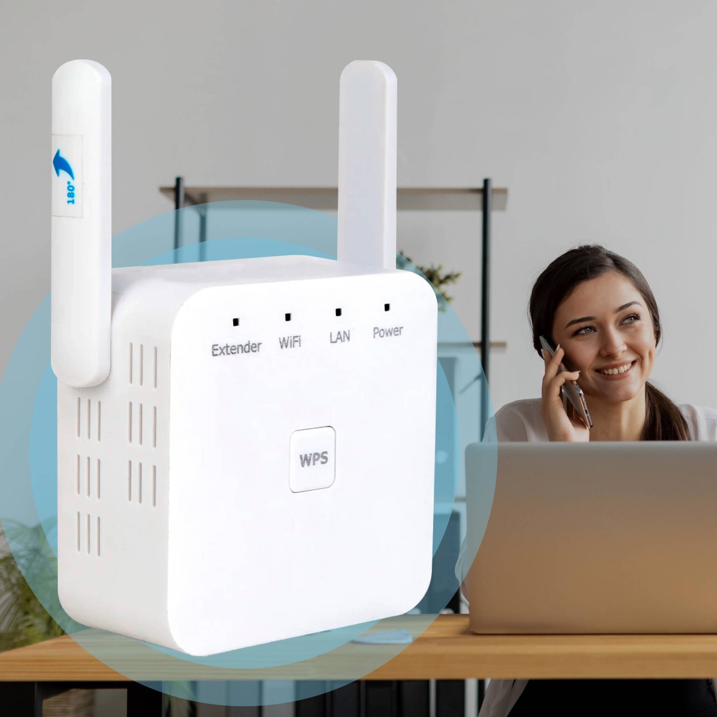 Norvo | UltraXtend 5G WiFi Booster UK – Beste Dual-Band WiFi Forsterker for Hjem & Hage Signal Dekning