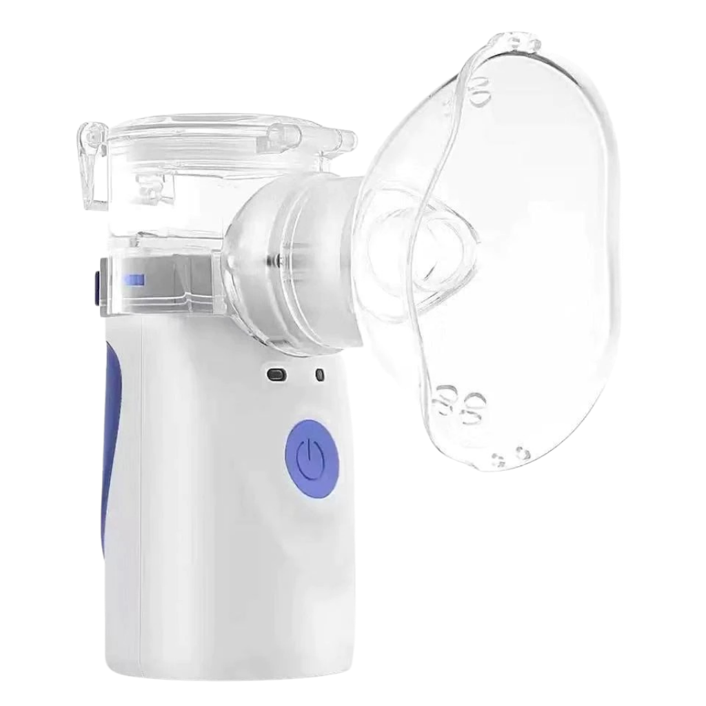Norvo | Barnas Nebulizer - Bærbar Nebulizer for Barn, Kompakt og Enkel å Bruke med Justerbare Mistnivåer – Ideell for Astma, Allergier, og Luftveislindring – Reisevennlig Pediatrisk Nebulizer