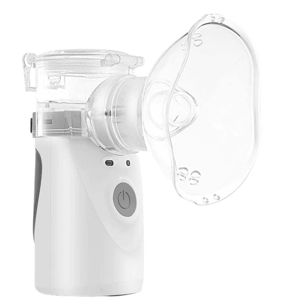 Norvo | Barnas Nebulizer - Bærbar Nebulizer for Barn, Kompakt og Enkel å Bruke med Justerbare Mistnivåer – Ideell for Astma, Allergier, og Luftveislindring – Reisevennlig Pediatrisk Nebulizer