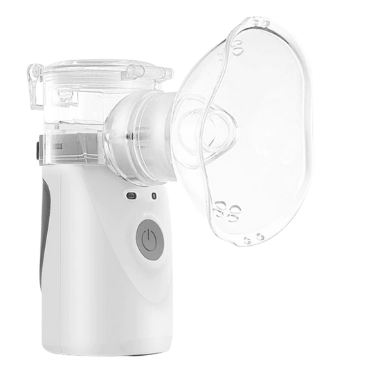 Norvo | Barnas Nebulizer - Bærbar Nebulizer for Barn, Kompakt og Enkel å Bruke med Justerbare Mistnivåer – Ideell for Astma, Allergier, og Luftveislindring – Reisevennlig Pediatrisk Nebulizer