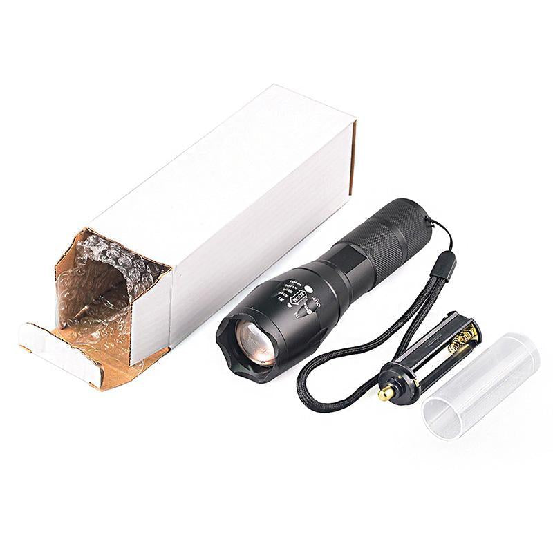 Norvo | IcoolGadget Ultrafiolett 365nM 395nM 4W Kraft LED Aluminium Zoom UV lommelykt lampe Svart lys Fakkel