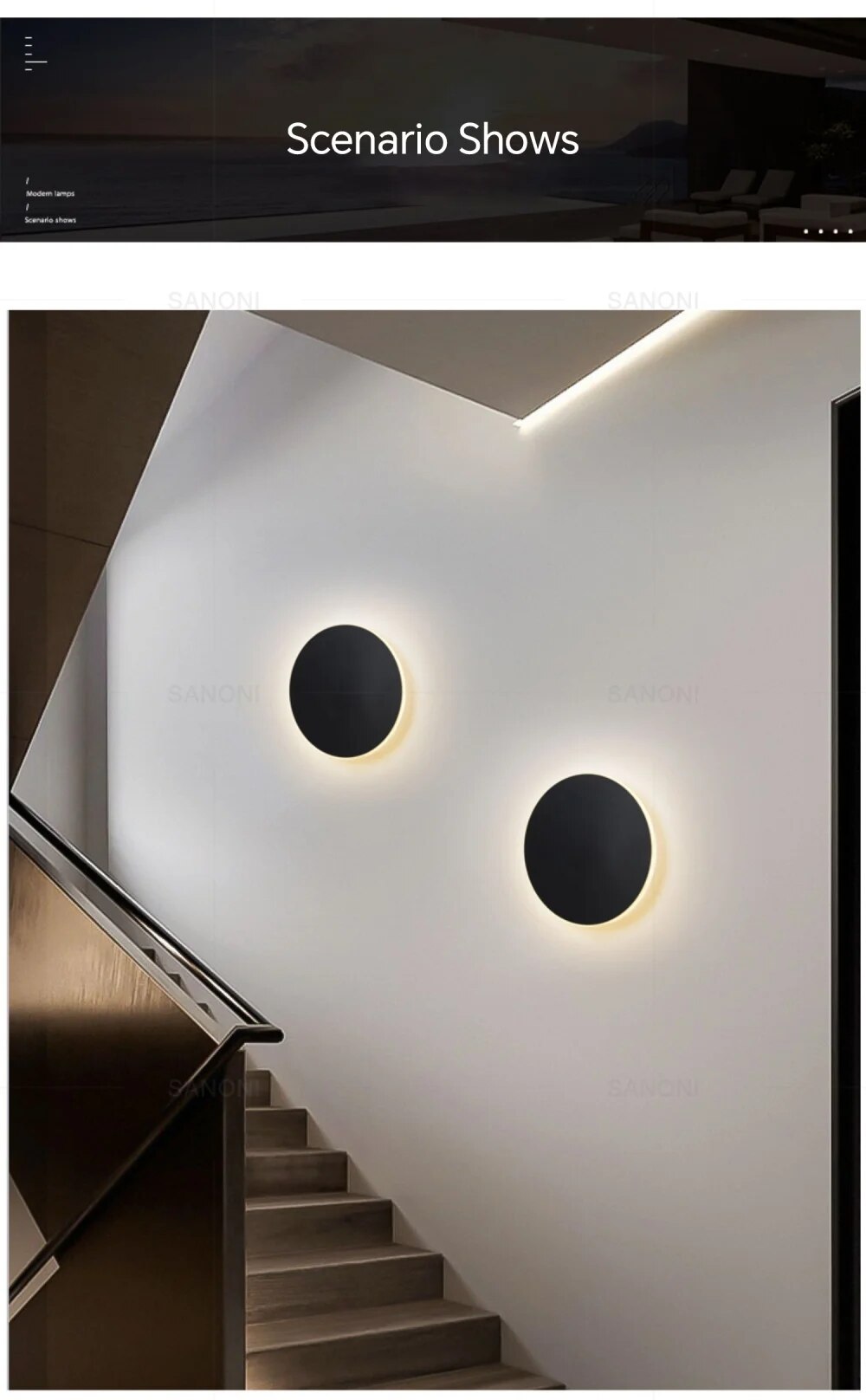 Norvo | Sleeksphere – Rund LED Vegglampe