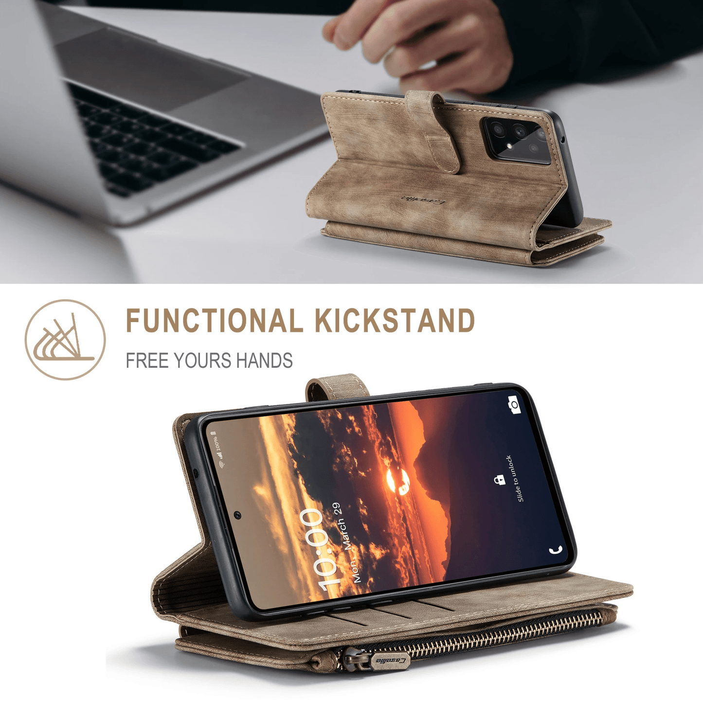 Norvo |  Lær Wallet Case for Samsung Galaxy A-Serie