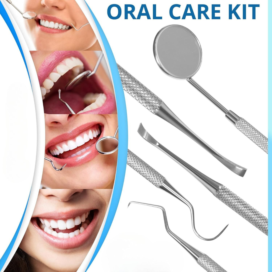 Norvo | Dental Tools | Rustfritt Stål Tartarfjerner Sett for Hjemmet