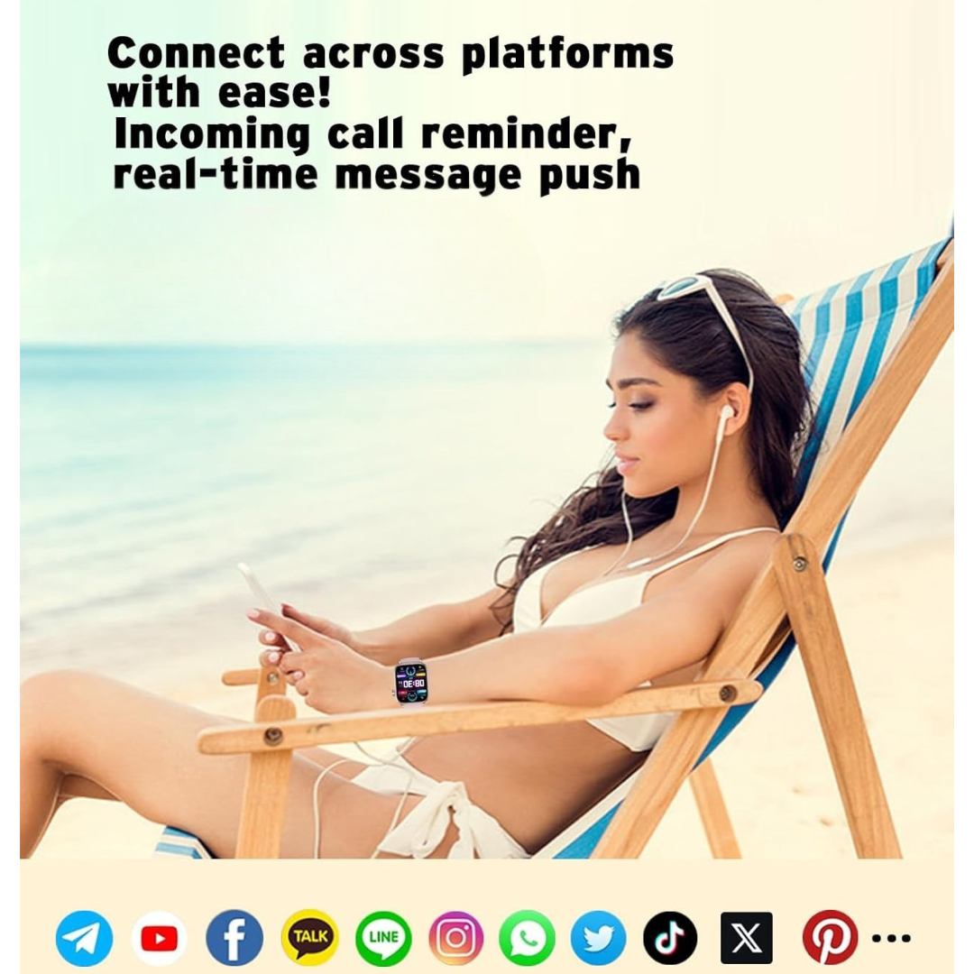 Norvo | Smartklokke med EKG og daglig bruk funksjoner