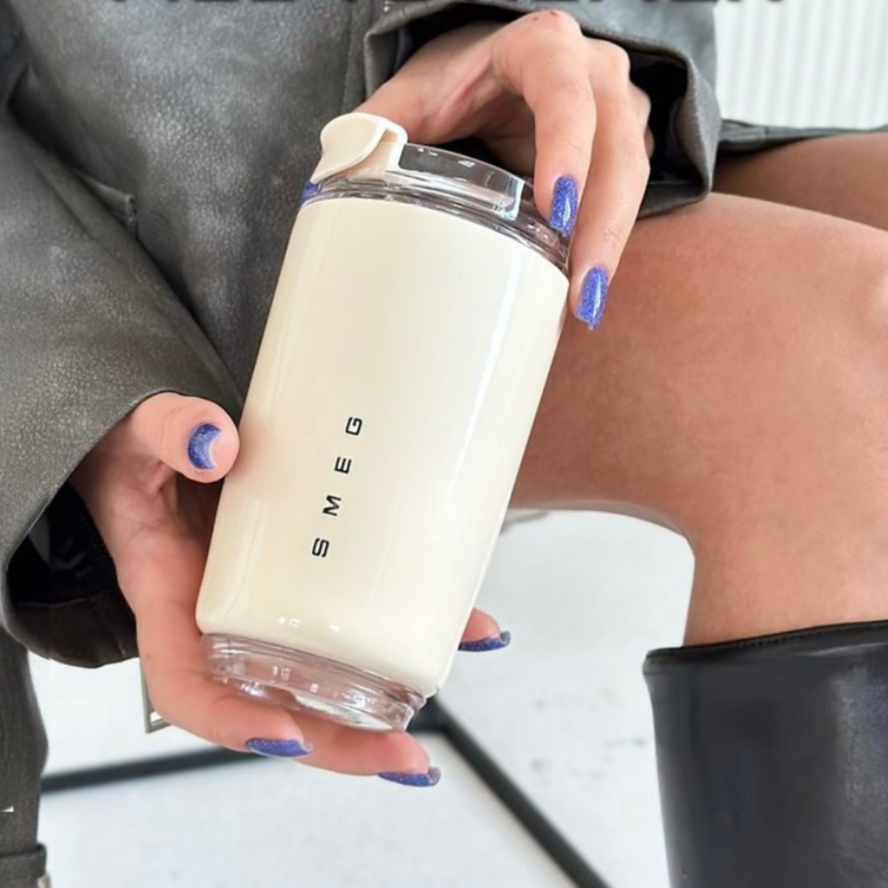 Norvo | LuxeTherm Elegant Rustfritt Stål Termisk Reisemugg – 500ml Isolert Gjenbrukbar Kopp for Varme & Kalde Drikker