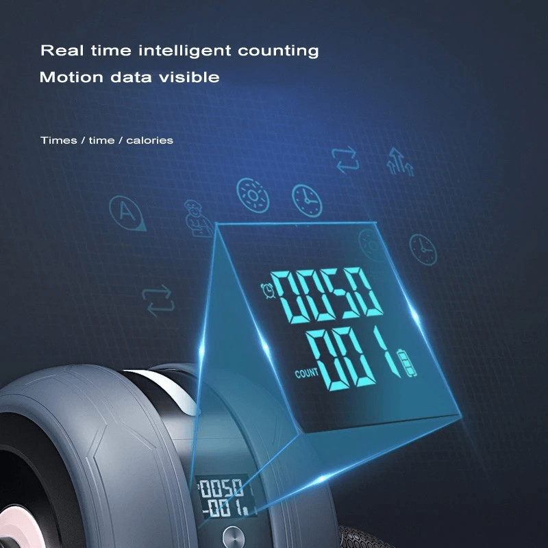 Norvo | Ab-hjul med tilbakeslag og tellefunksjon for effektiv kjernetraining