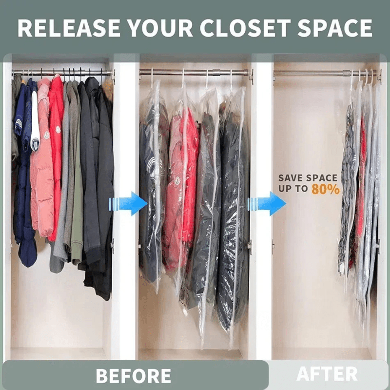 Norvo | Vakuum lagringsposer for klær og tekstiler