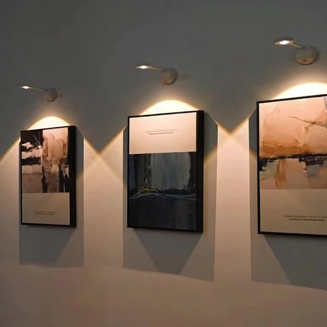 Norvo | Trådløst LED-spotlight | 360° rotasjon & dimbar med bevegelsessensor