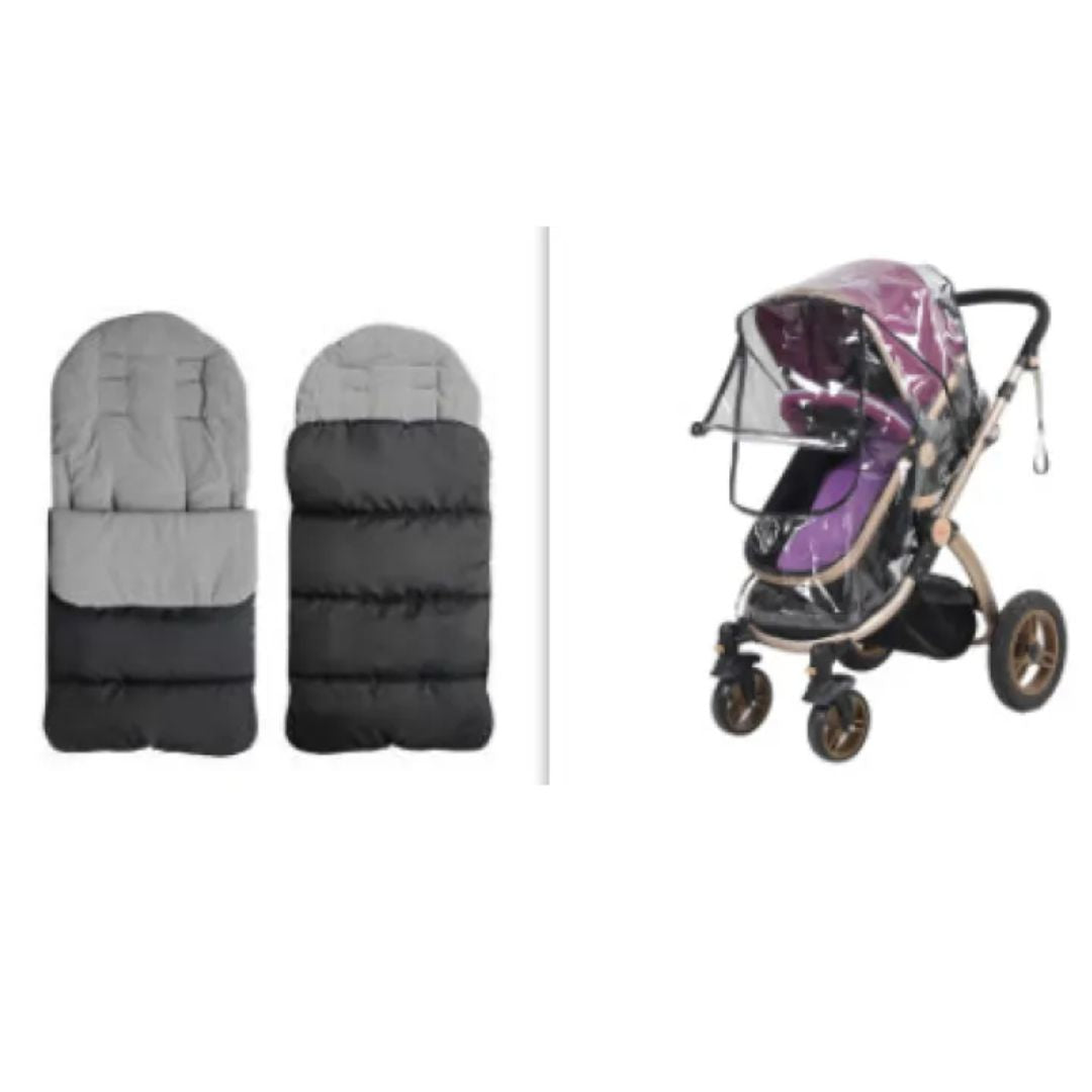 Norvo | Regntrekk for Barnevogn – Vanntett Beskyttelsesdeksel for Barnevogn