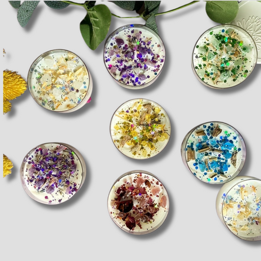 Norvo | ScentedGem - Luksuriøse krystall-infuserte blomsterlys