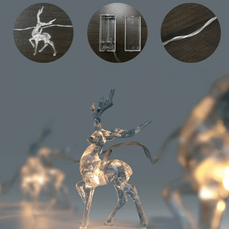 Norvo | CrystalCheer | Elg Dekorasjon Garlands